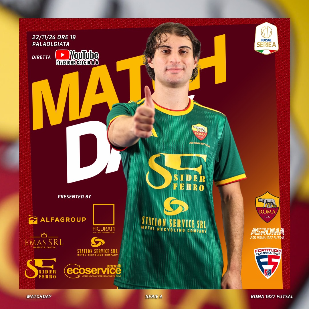 Matchday Roma 1927 Futsal - Fortitudo Pomezia